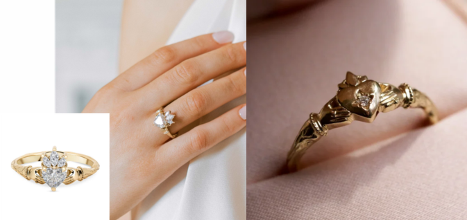A Modern Legacy The Chupi Claddagh Collection